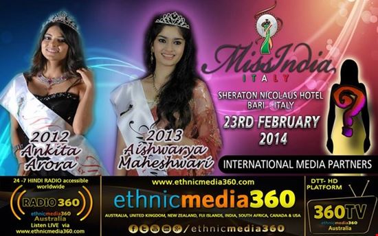 Miss India Italy 2014 Bari