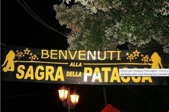 VIII° SAGRA DELLA PATACCA E DELLA PASSERINA Serrone