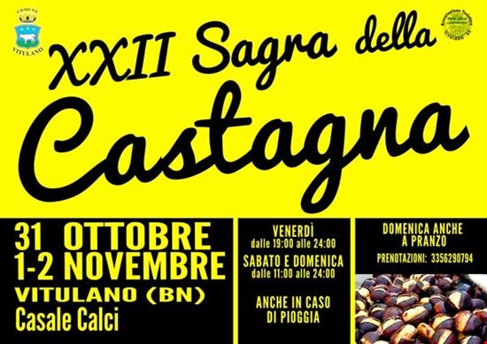 XXII SAGRA DELLA CASTAGNA Vitulano