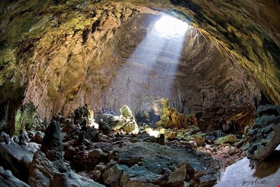 Hell in the Cave Castellana Grotte