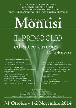Montisi. Il primo olio e altro ancora San Giovanni d'Asso