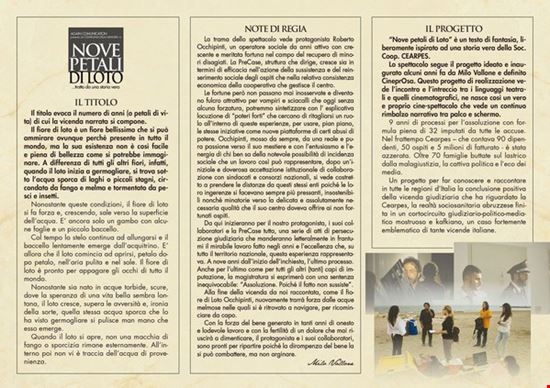 NOVE PETALI DI LOTO Piece di Teatro Milano