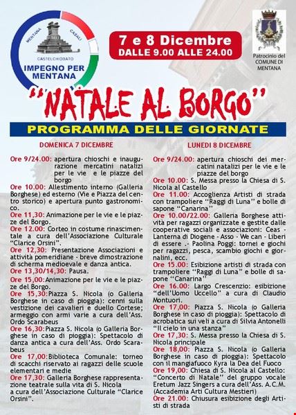 Natale al Borgo Mentana