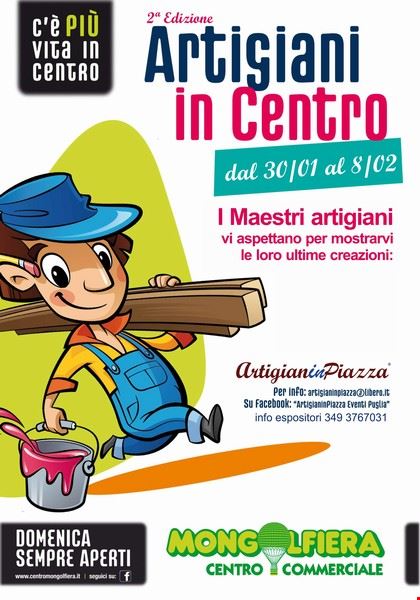 ArtigianinCentro: Fiera e Laboratori di Artigianato - 2^ edizione Foggia