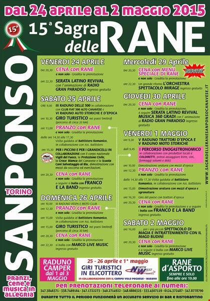 Sagra delle Rane San Ponso