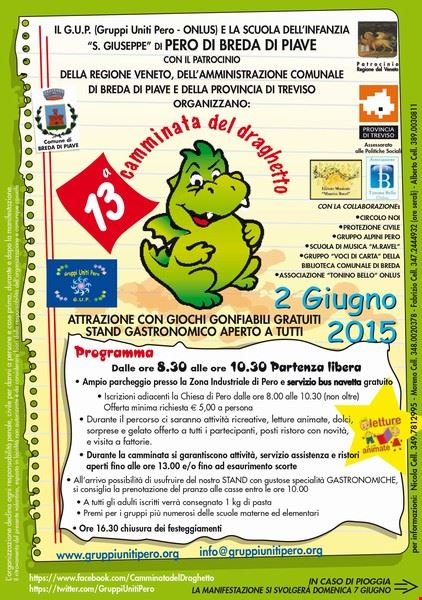 13ª Camminata del Draghetto e 9ª Festa dei Bambini Breda di Piave