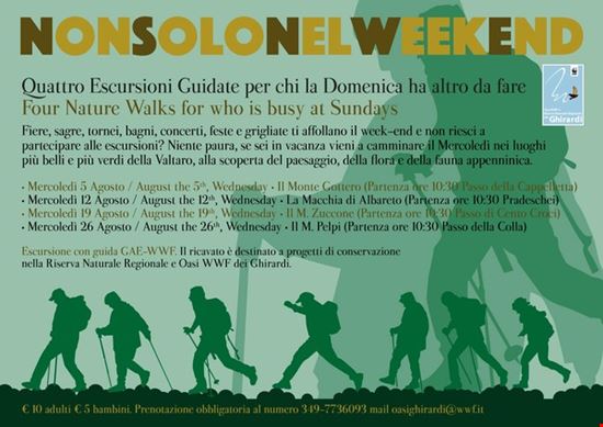 Trekking e non solo nel weekend in Valtaro (PR) - 4 mercoledì di agosto 2015 Albareto