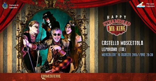 HAPPY STEAMDEAD, MR. KING Leporano