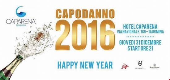 Capodanno 2016 - Hotel Caparena Taormina
