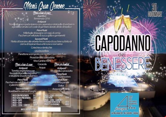 Capodanno 2016 Hotel 4Spa Aci Castello