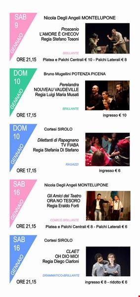 TREATRI 2016 - Stagione Teatrale condivisa da 3 comuni Sirolo