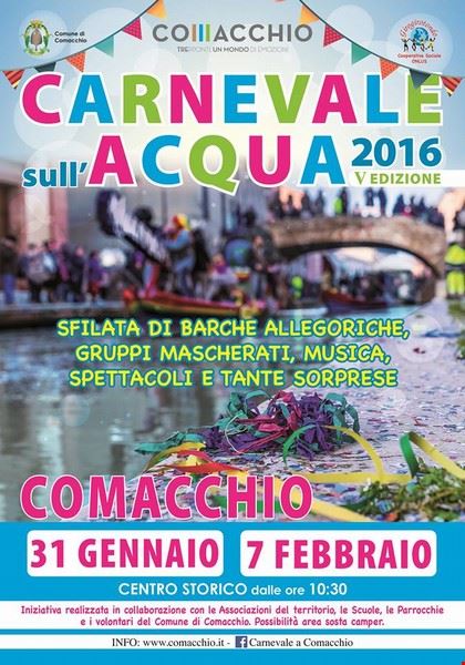 Carnevale sull'acqua 2016 Comacchio