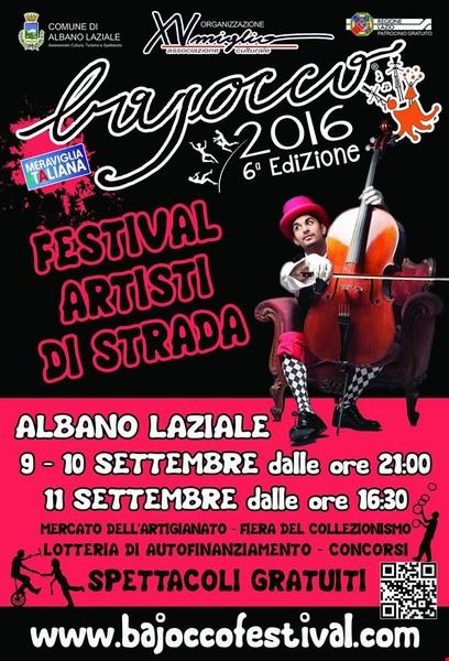 Bajocco Festival degli artisti di strada Albano Laziale