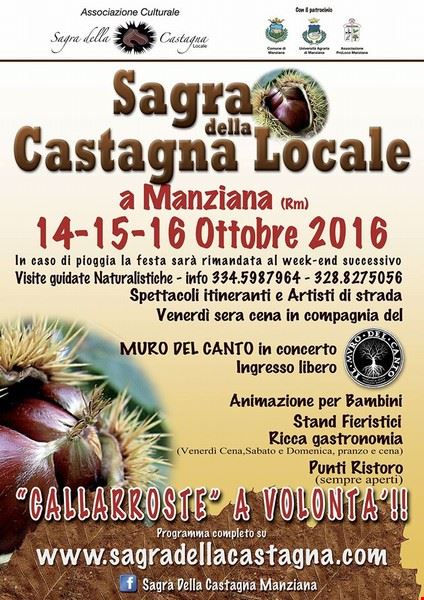 Sagra della castagna locale Manziana