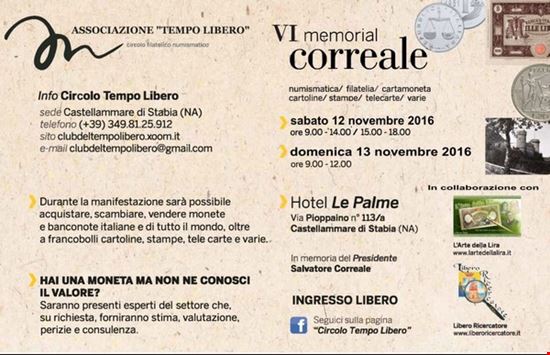 VI Memorial Correale Castellammare di Stabia