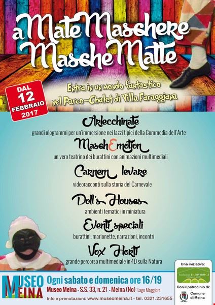 ARLECCHINO ARRIVA AL MUSEO MEINA Meina