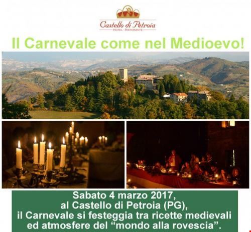 Carnevale al Castello di Petroia Gubbio