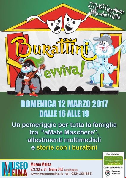 BURATTINI EVVIVA: TRA STORIE E PERCORSI INTERATTIVI SUL LAGO MAGGIORE Meina