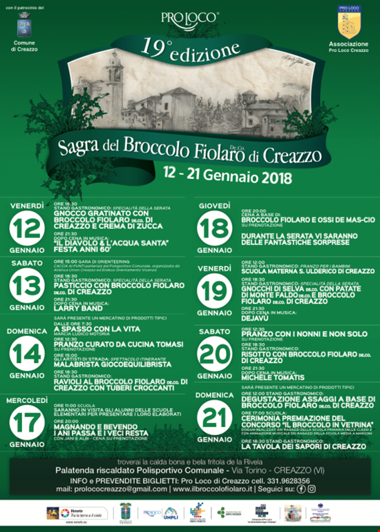 Sagra del Broccolo Fiolaro di Creazzo Creazzo