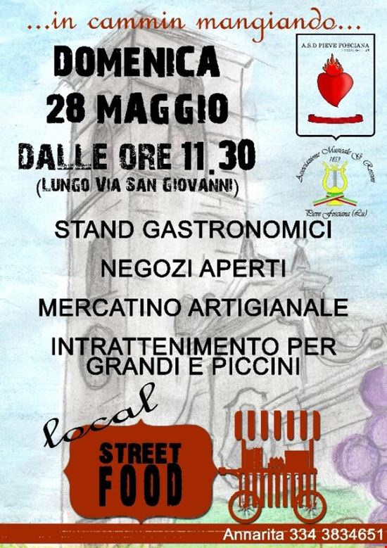In  Cammin Mangiando Pieve Fosciana