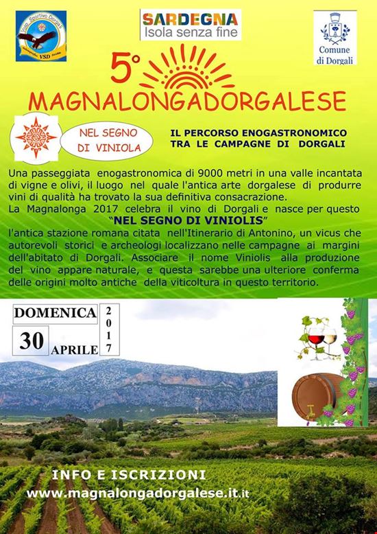 Magnalongadorgalese 5^ Edizione Nel Segno Di Viniola Dorgali