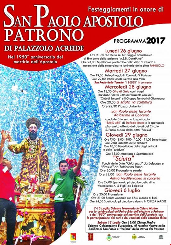 Festa di San Paolo Apostolo Palazzolo Acreide