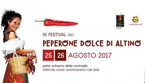 IX Festival del Peperone Dolce di Altino Altino
