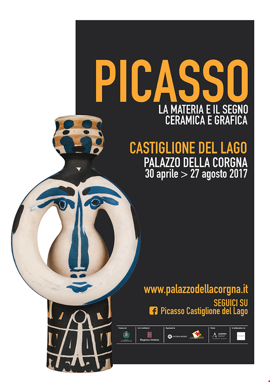 Pablo Picasso.  La materia e il segno. Ceramica, grafica Castiglione del Lago
