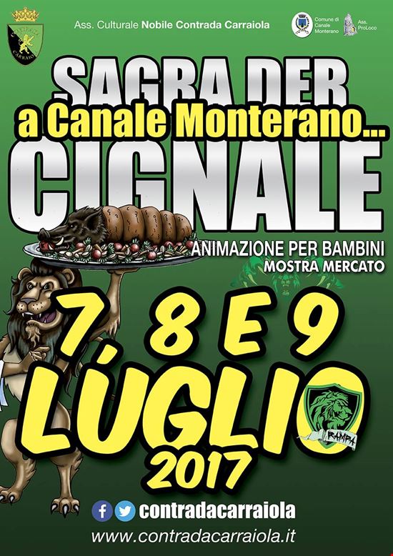 Sagra der Cignale 2019 Canale Monterano