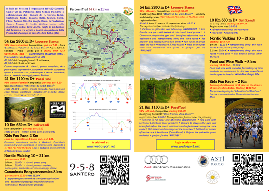 7° Trail del Moscato Santo Stefano Belbo