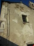 Camporoso chiesa di S. Andrea particolare della facciata