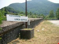 linea gotica presso borgo a mozzano