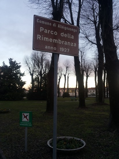 Parco della rimembranza