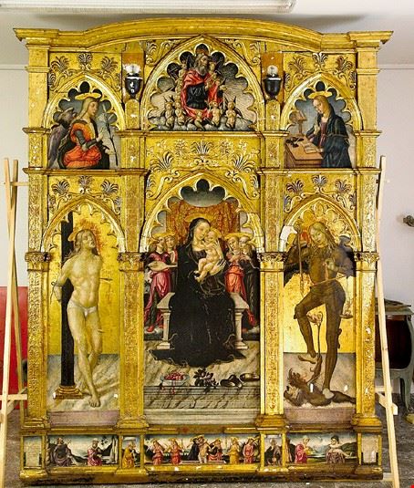 Chiesa di Santa Croce - Nicolò Alunno - Nicolò Alunno - Pubblico dominio