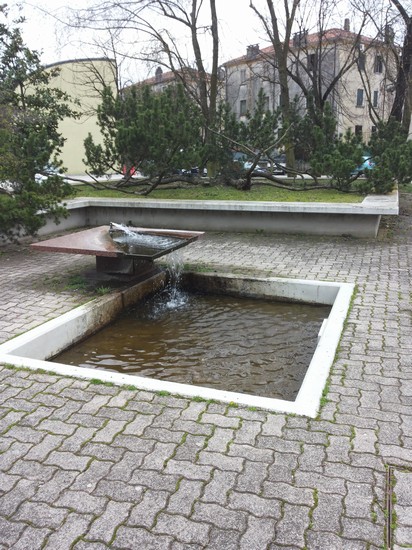 Parco, scultura/fontana