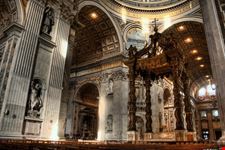 roma baldacchino di san pietro