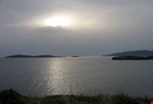 andros panorama notturno sul mare