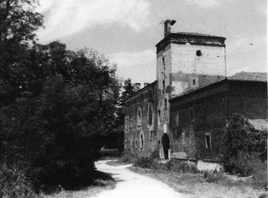 Castello della Rotta in una foto d'epoca