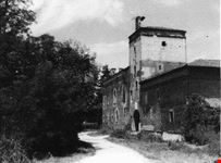 Castello della Rotta in una foto d'epoca