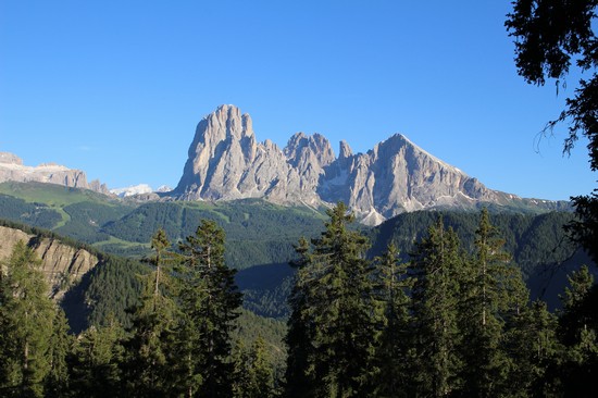 Il Sassolungo visto dal Rasciesa