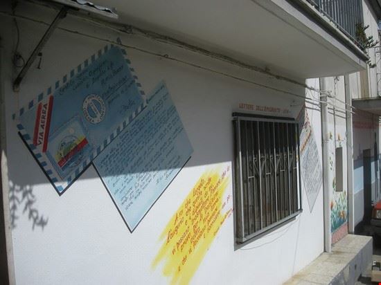 Murales di Montegiordano: Lettere reali di militari in guerra alle proprie fidanzate.  