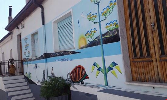  Murales dedicato ai pescatori di Montegiordano.  