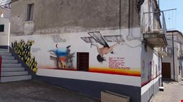 Murales poeta Montegiordano