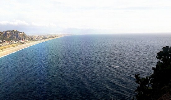 Milazzo, vista dalla manica