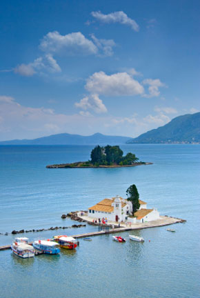 Una piccola isola e una Chiesa
