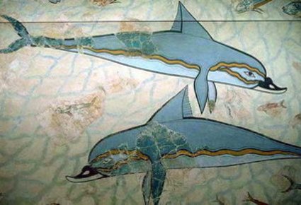 delfini palazzo regina knossos