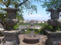 Villa Lante - Fontana del quadrato o dei mori e giardino all'italiana