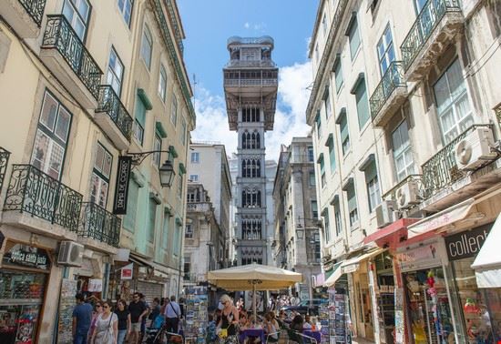 Santa Justa Elevator Lisbon Chanclos / Shutterstock.com Chanclos / Shutterstock.com