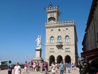 Il palazzo Pubblico a San Marino 