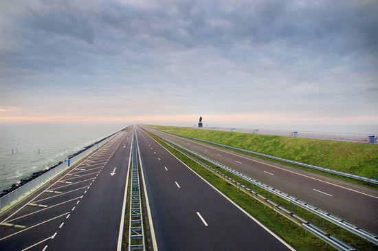 amsterdam diga di afsluitdijk